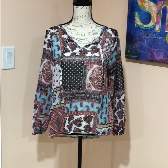 CHIFFON BOHO - Top - Picture 2 of 3